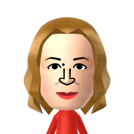 MayaRudlph Mii character: Maya Rudolph is an American actress, Comedian and Singer. in the 90s she was a part of the band The Rentals and she became member of the SNL Saturday Night Live show.