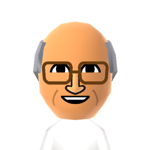Pierce Mii character: This Mii is STREETS AHEAD! Everyone's oldest, craziest, most racist, oldest, elderly, crazy friend from Yahoo!'s (formerly NBC's) sitcom "Community". Played by Chevy Chase.