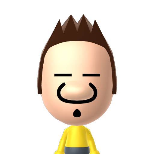 ? Mii character: A Mii uploaded to Check Mii Out Channel (WiiLInk)