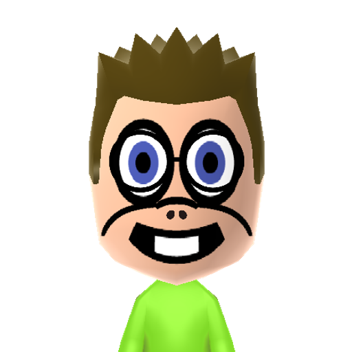 Iggy Koopa Mii character preview