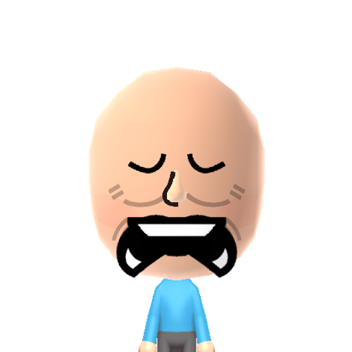 Cry baby Mii character: Don't wake him or he'll - oh no WAAAAAAA!!!