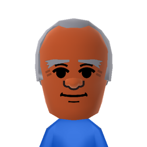 Mii75 Mii character: A Mii found in unused WaraWara files