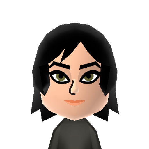 Sasha Grey Mii character: An American former pornographic actress who has since become a mainstream actress, model, author and musician.