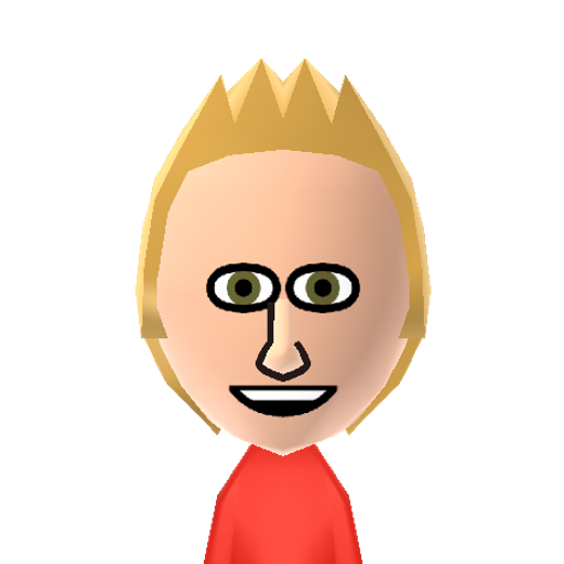 PhilipJFry Mii character: Man from the past and delivery boy in the animated comedy "Futurama".