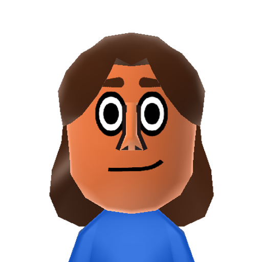 Stevonnie Mii character: The fused form of Steven Universe and Connie Maheswaran from the show "Steven Universe".