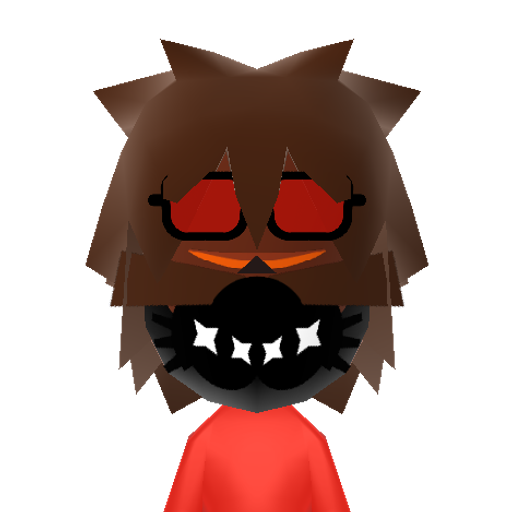 あかおに Mii character: These are extracted and derived from the Mii Central Miis from the 3DS Miitopia.