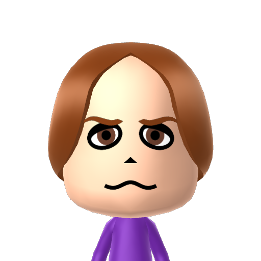 爷爸爹爻爽爿片版牌牍 Mii character: This is a Mii for testing Mii nicknames.