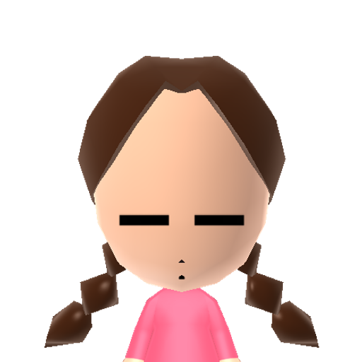 Madotsuki Mii character: The main protagonist of the 32-Bit freeware game Yume Nikki. She has most recently made appearances in other media such as The Frollo Show.