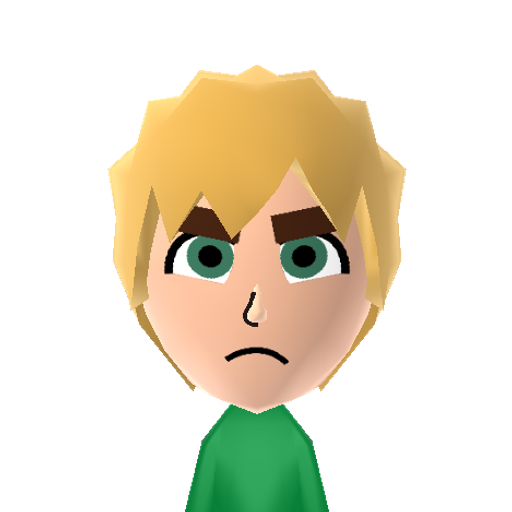 Britain Mii character: AKA Arthur Kirkland or England from the "Hetalia" manga and anime. The UK personified.