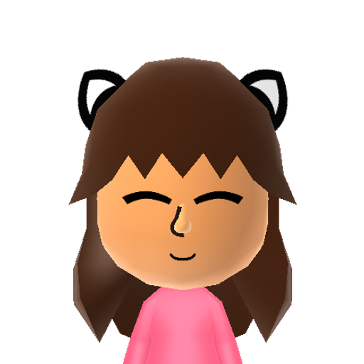 cat Mii character: These are extracted and derived from the Mii Central Miis from the 3DS Miitopia.