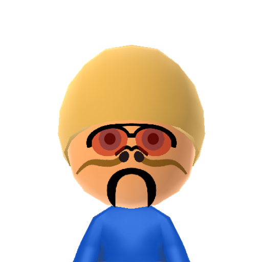 Gomar Mii character: The F-Zero pilot of the Twin Noritta. He pilots is with his friend, Shioh.
