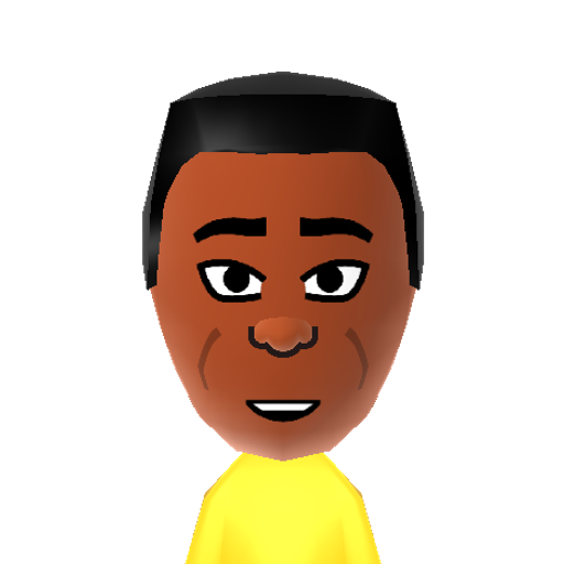 Pelé Mii character: Brazilian footballer and arguably the greatest soccer player ever, he was only 17 when he played in his first world cup in 1958 and remains the only footballer to win three of them.