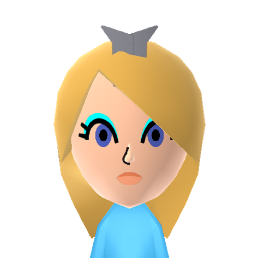 Rosalina Mii character preview