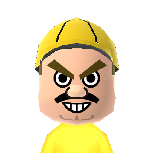 Wario Mii character: These are extracted and derived from the Mii Central Miis from the 3DS Miitopia.
