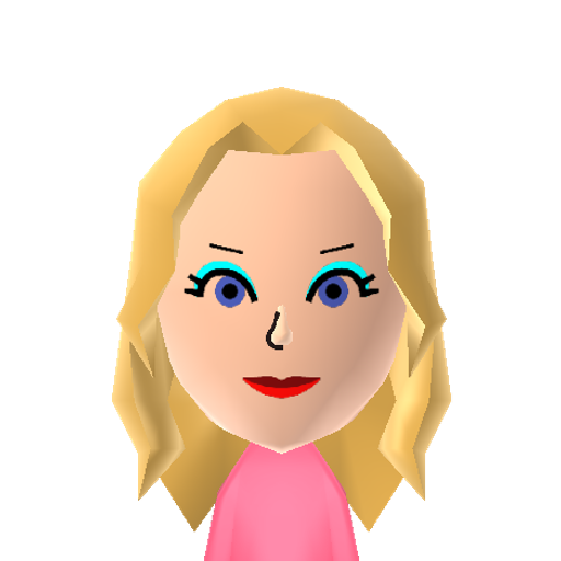 Reagan Mii character preview