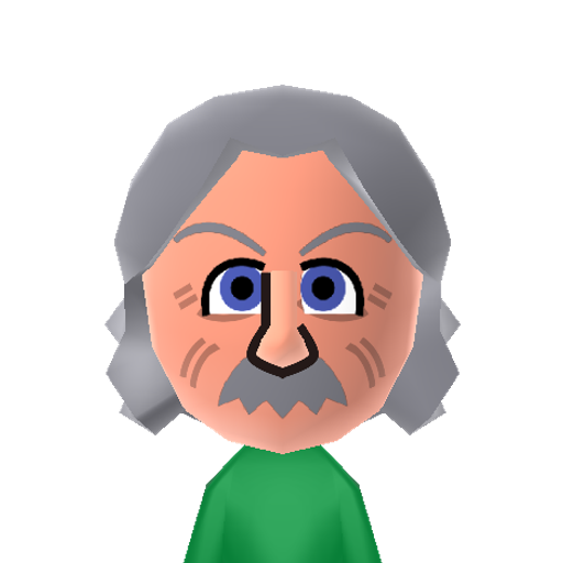 Albert Mii character preview