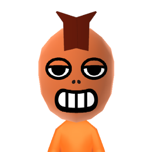 Scrafty Mii character: The Dark/Fighting Hoodlum Pokemon introduced in the 5th generation.