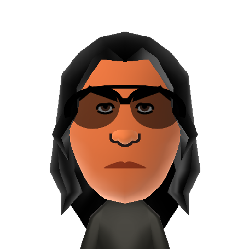 Hosoi Mii character: A playable skater Mii from Tony Hawk Ride