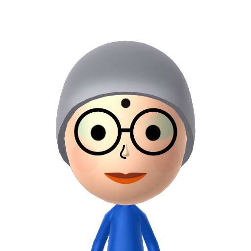 レアコ Mii character: This is a Club Look-See Mii from My Pokémon Ranch, released in 2008