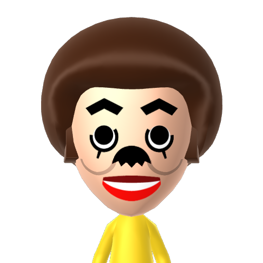 Ronald Mii character: These are extracted and derived from the Mii Central Miis from the 3DS Miitopia.