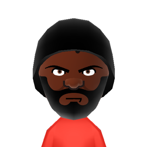 Demoman Mii character: This is the demolition class from the game "Team Fortress 2" by Valve.