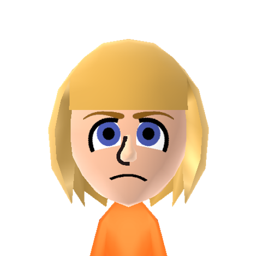 Armin Mii character preview