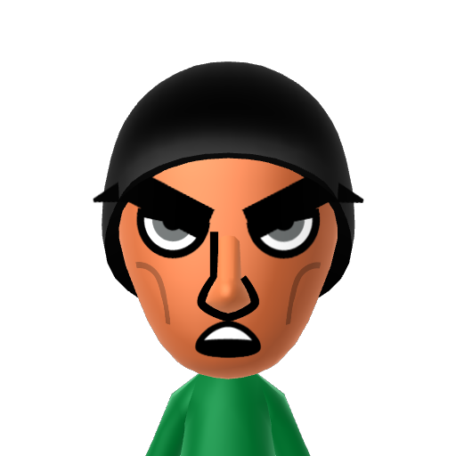 ? Mii character: A Mii uploaded to Check Mii Out Channel (WiiLInk)