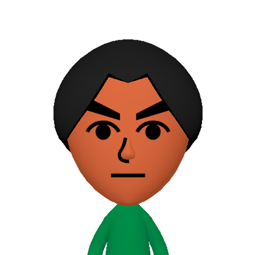no name Mii character: This Mii is from the Switch SDK as a SampleDB Mii.