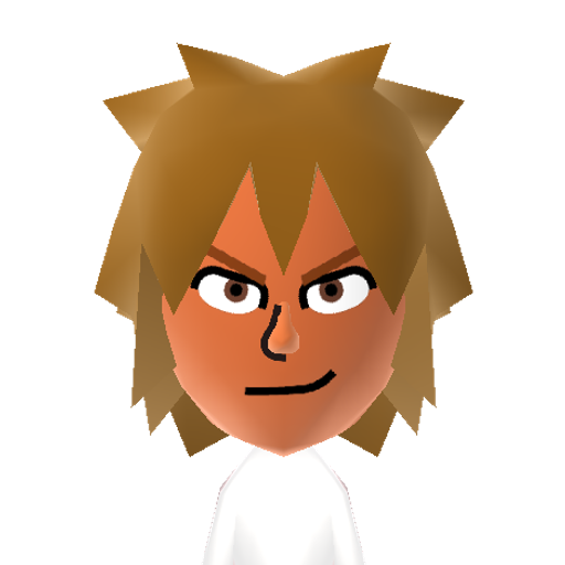 HugoRaidoh Mii character: One of Riki's rivals in the animated show B-Daman Crossfire