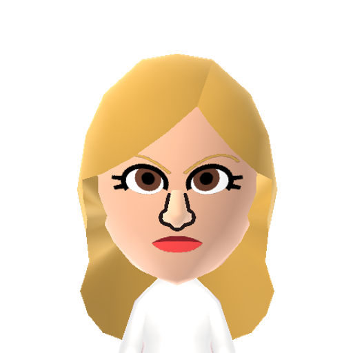 White Mii character: From the board game "Clue".