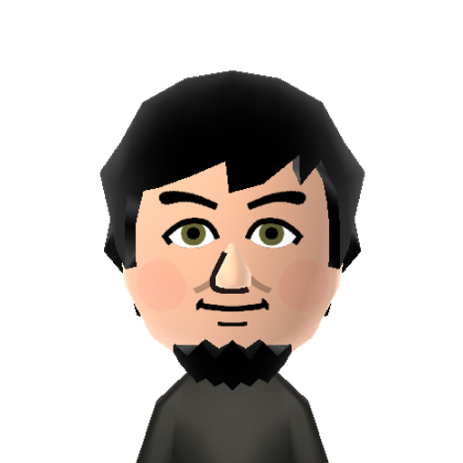 Jontron Mii character: A game and movie reviewer from the Youtube channel JonTron.