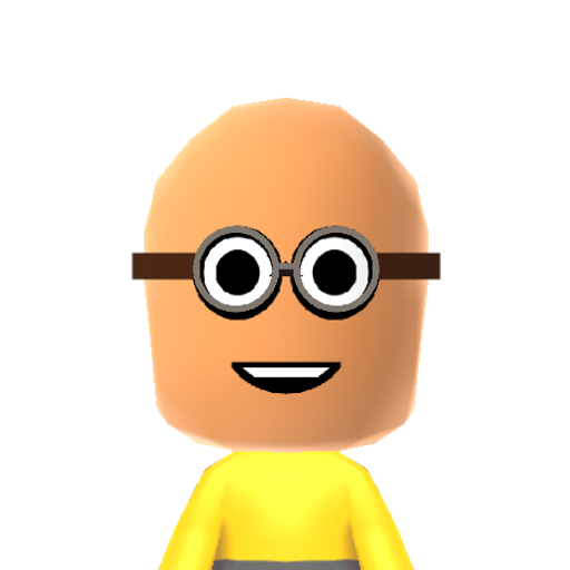 Minion Mii character preview