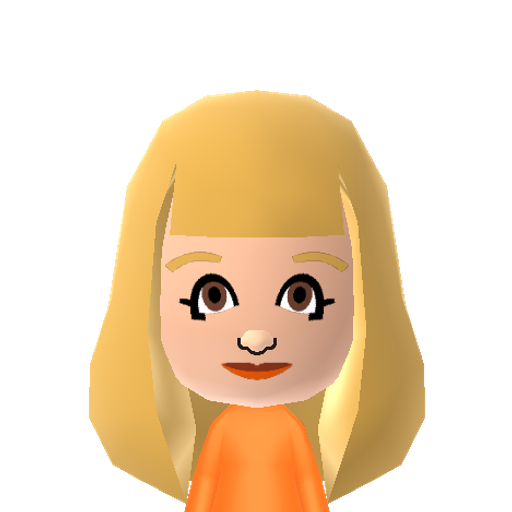 NINTENDO Mii character: a Default WaraWara Plaza Mii