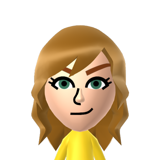 Arianna Mii character: from My Wii U Friend List (July 2017) [@AwesomeGamerland]