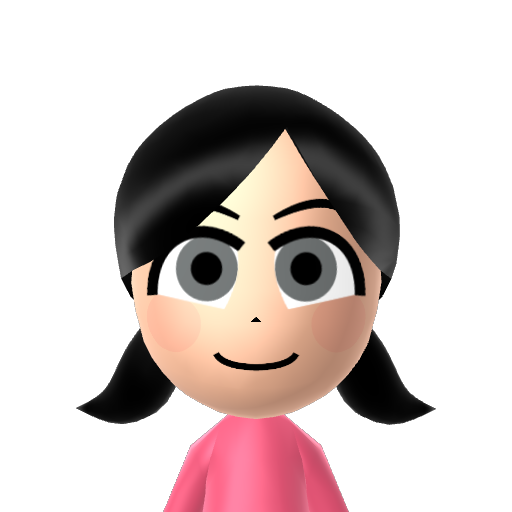 ? Mii character: A Mii uploaded to Check Mii Out Channel (WiiLInk)
