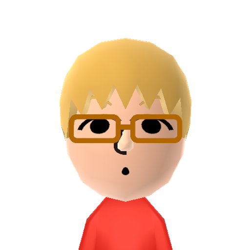 Guillem Mii character: NNID: guillemgt