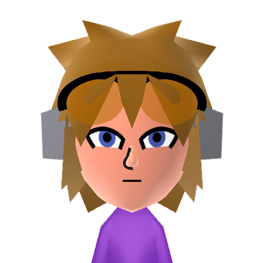 Neku Mii character: From the Nintendo DS video game "The World Ends With You" by Square Enix