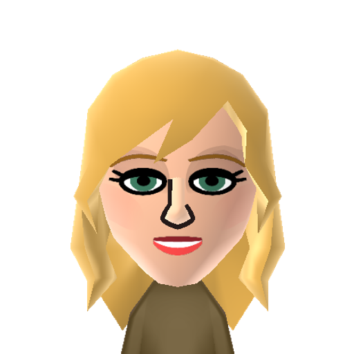 Sweet Dee Mii character: Deandra Reynolds from "It's Always Sunny in Philadelphia", played by Kaitlin Olson.
