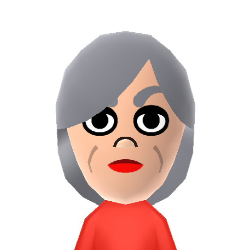 NINTENDO Mii character: A Mii found in unused WaraWara files