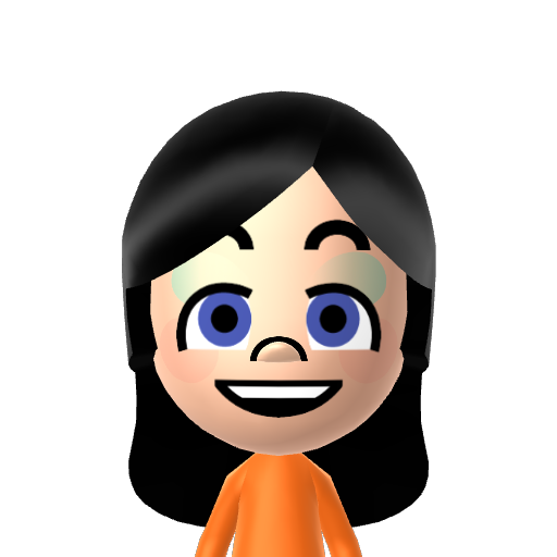 Aoi Mii character: from my Wii CPU Miis qr codes [@cpumiichannel]