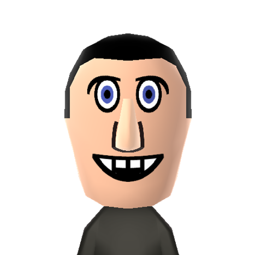 Dracula Mii character preview