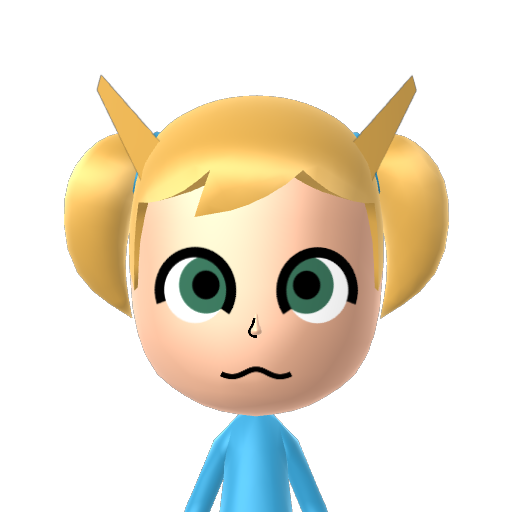 Trina Mii character: Scan image to obtain the Mii within it.

Travel Multiversal Mii #52

Trina

Trina (c) Ezra J. Cook II