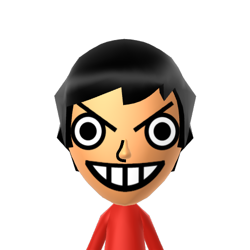 ? Mii character: A Mii uploaded to Check Mii Out Channel (WiiLInk)