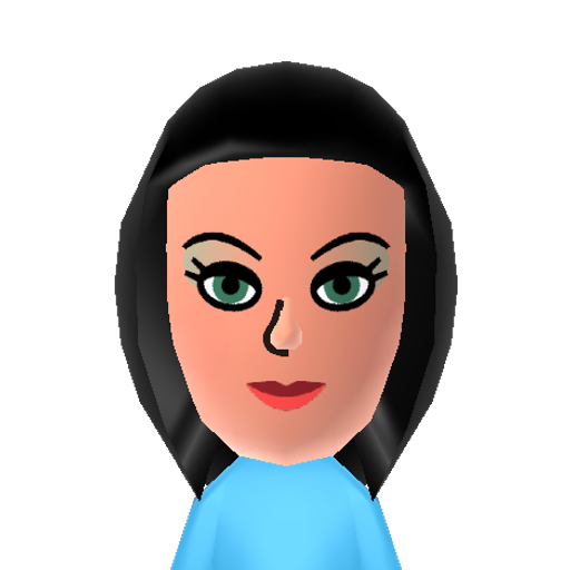 Katy Perry Mii character: American Pop Star. Famous for dressing up in cute, colorful and sometimes weird costumes. Popular songs are: Firework, Hot 'n Cold, Thinking of You, Part of Me.