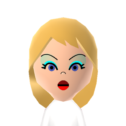 HelloNurse Mii character: The beautiful nurse from "Animaniacs"