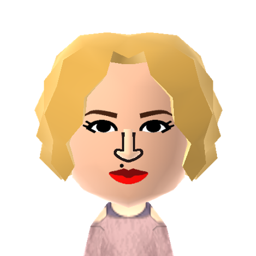 Madonna Mii character: singer and actress from the 80's