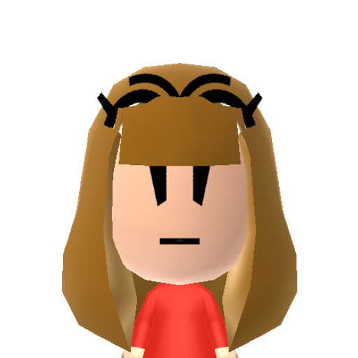 8BIT Zelda Mii character: Pixeled version of Princess Zelda from "The Legend of Zelda" for the NES.