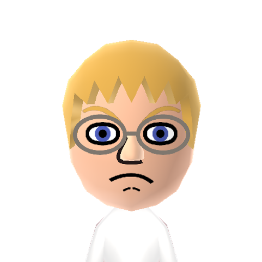 LeopoldAGK Mii character: A.K.A Angry German Kid, the raging Unreal tournament player as seen in many parodies on YouTube.