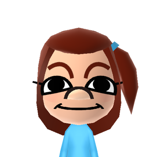 Bella Mii character: A random Mii from my Wii U