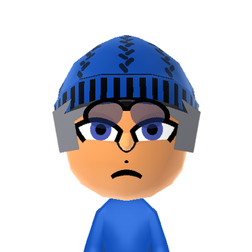 Megaman Mii character: The title character from the Megaman series of video games.
